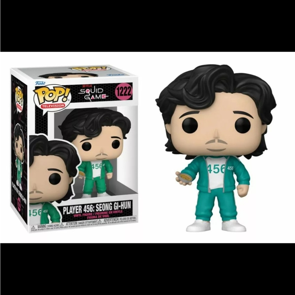 NIB Funko Pop Squid Game Season 1 Player 456